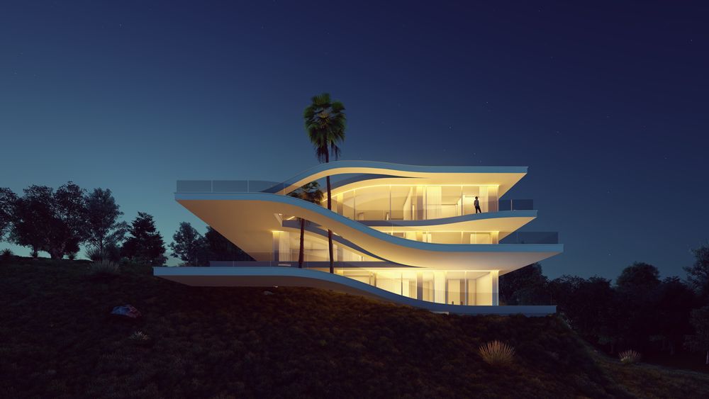 Details and images of Hanooz Villa , Villa architecture project, which is in progress. design and development in 2021 by MRK Office.