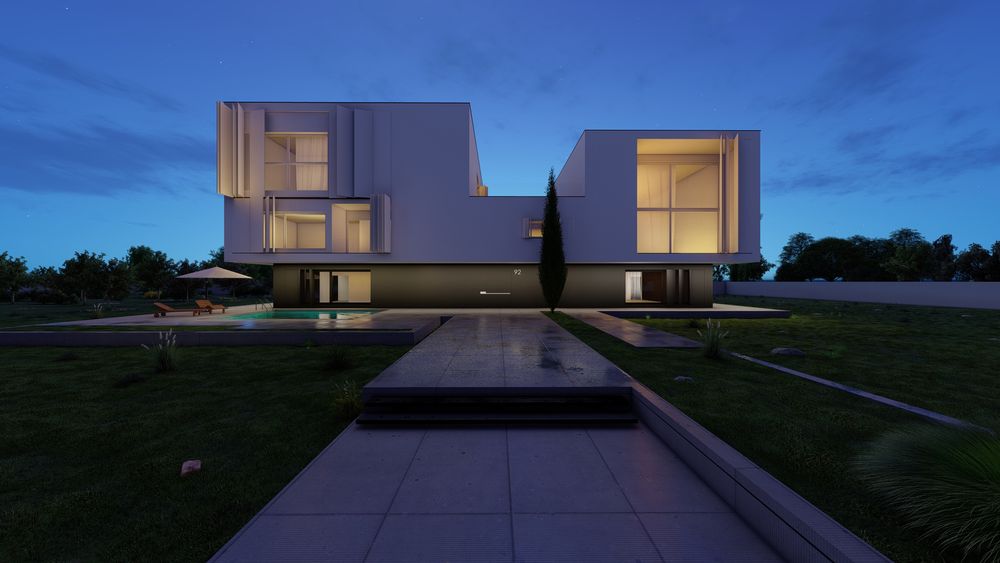 Details and images of U Villa , Villa architecture project, which is Concept. design and development in 2021 by MRK Office.