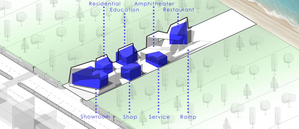 picture no. 12 of Aqua Sport Complex project, designed by Mohammad Reza Kohzadi