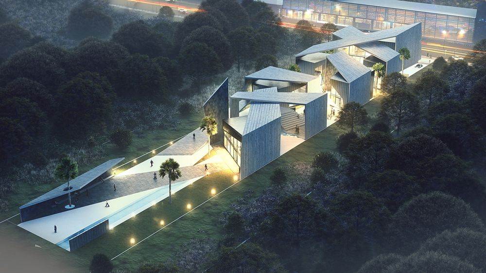 picture no. 18 of Aqua Sport Complex project, designed by Mohammad Reza Kohzadi