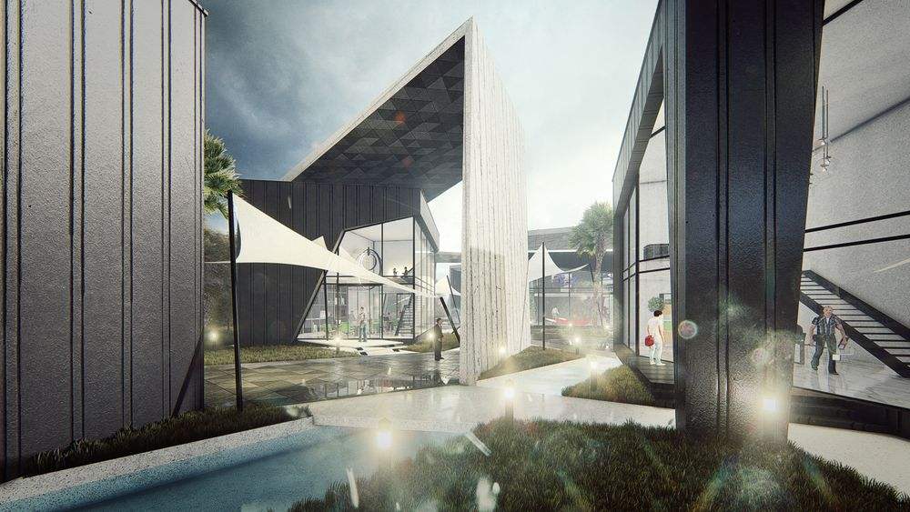 picture no. 25 of Aqua Sport Complex project, designed by Mohammad Reza Kohzadi