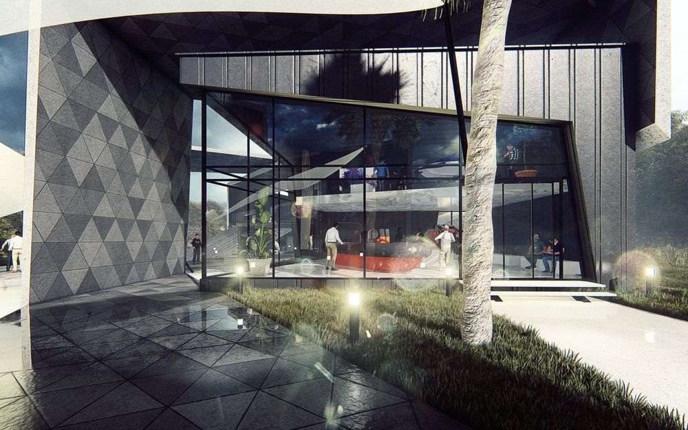 picture no. 26 of Aqua Sport Complex project, designed by Mohammad Reza Kohzadi