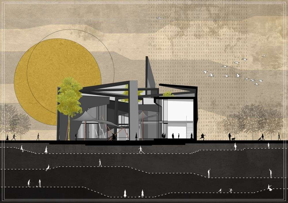 picture no. 32 of Aqua Sport Complex project, designed by Mohammad Reza Kohzadi