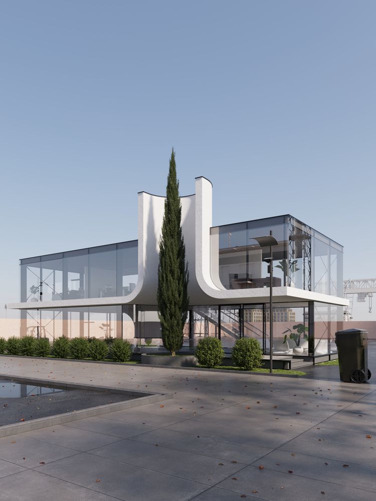 picture no. 7 of Arka Headquarters Building project, designed by Mohammad Reza Kohzadi