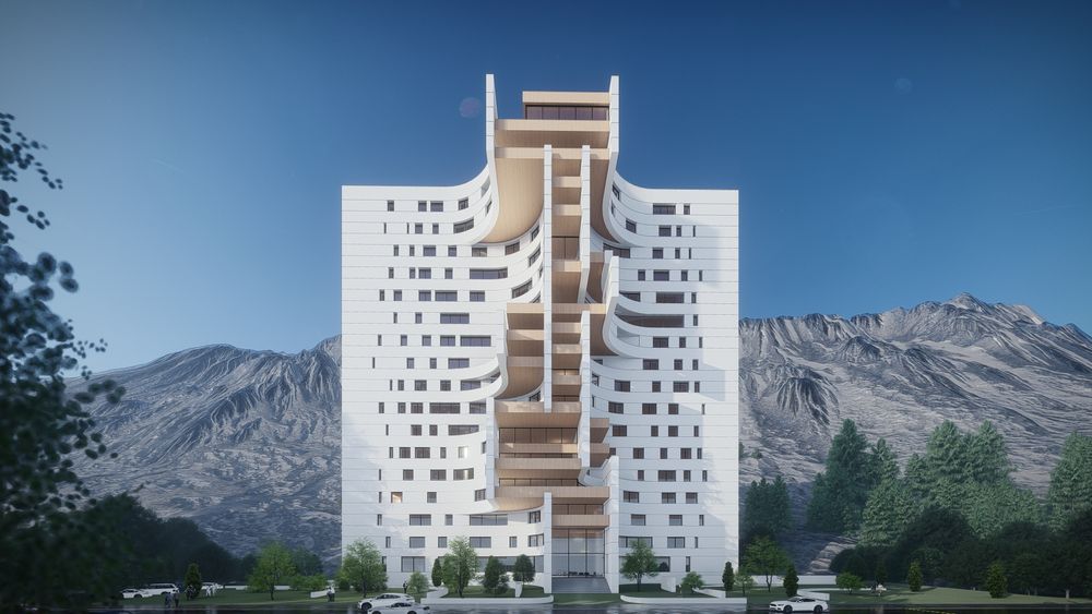 picture no. 11 of Asa Tower project, designed by Mohammad Reza Kohzadi
