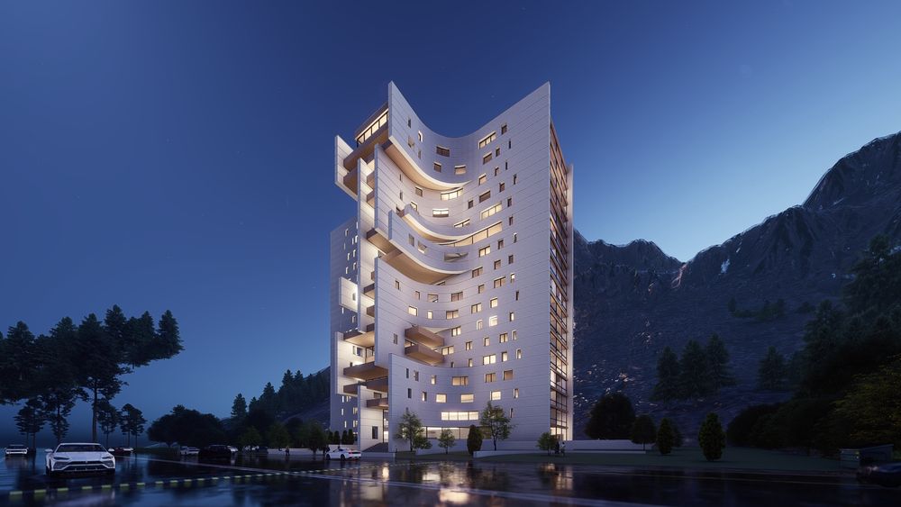 picture no. 21 of Asa Tower project, designed by Mohammad Reza Kohzadi