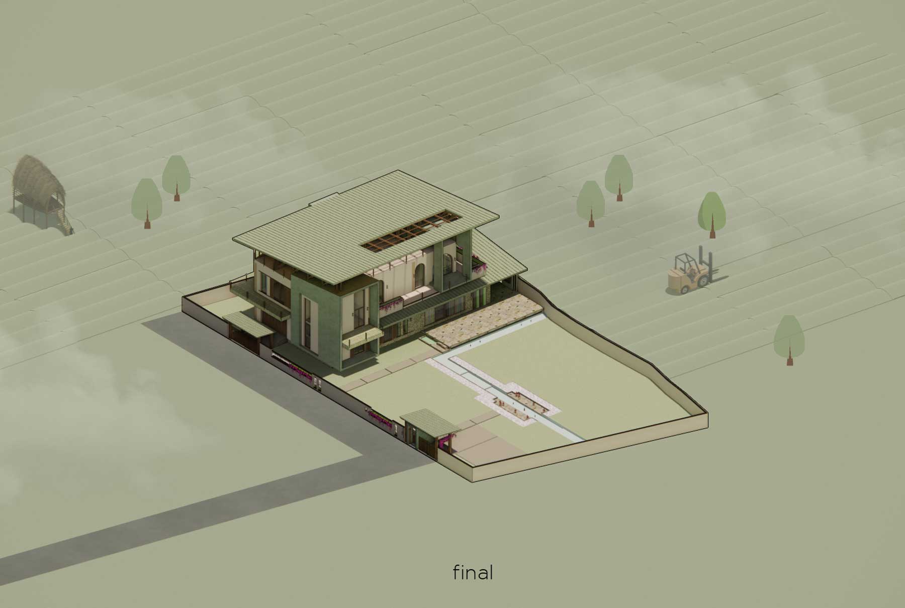 picture no. 5 of Bahar House project, designed by Mohammad Reza Kohzadi