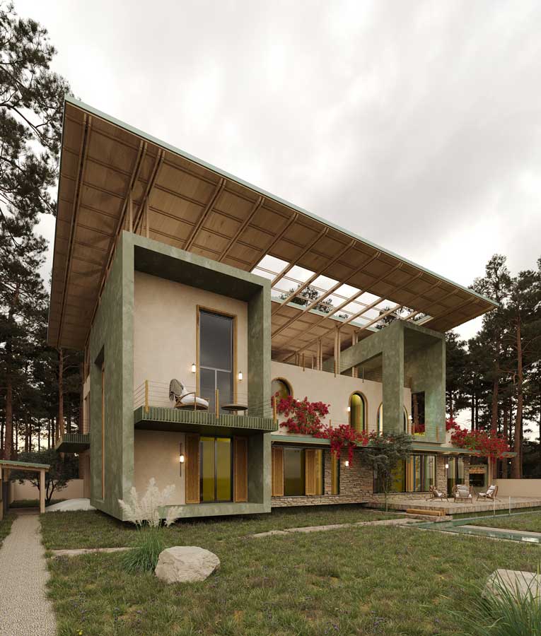 picture no. 6 of Bahar House project, designed by Mohammad Reza Kohzadi