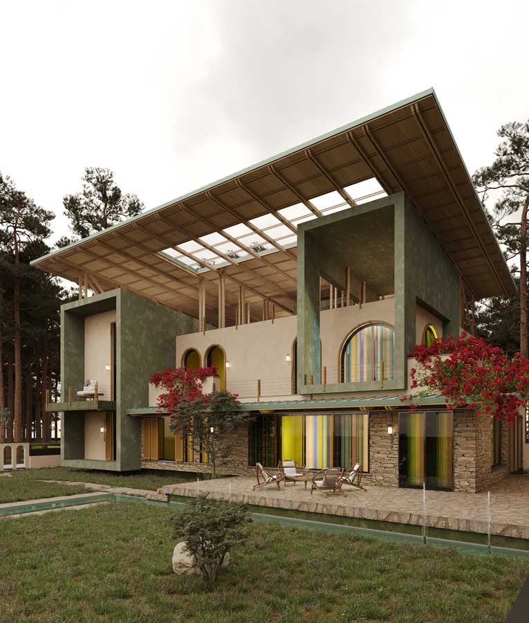 picture no. 7 of Bahar House project, designed by Mohammad Reza Kohzadi