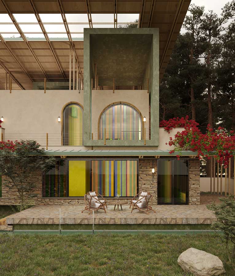 picture no. 8 of Bahar House project, designed by Mohammad Reza Kohzadi