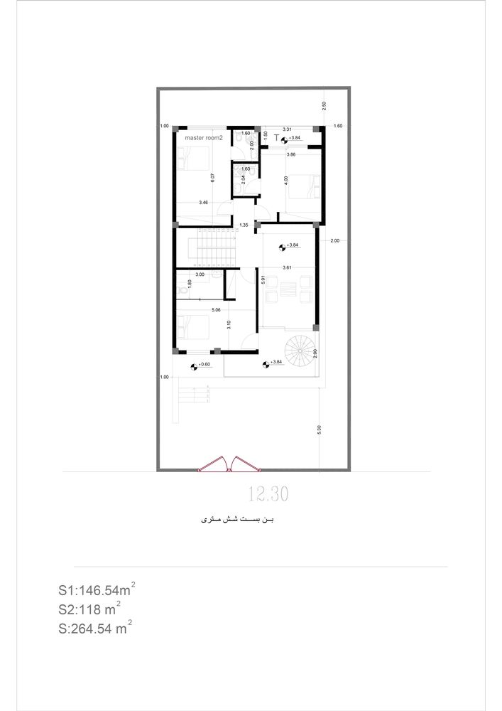 picture no. 33 of Black Swan Villa project, designed by Mohammad Reza Kohzadi