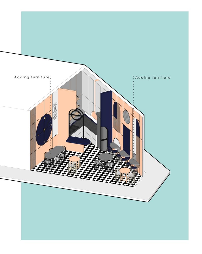 picture no. 9 of Zaman Cafe project, designed by Mohammad Reza Kohzadi