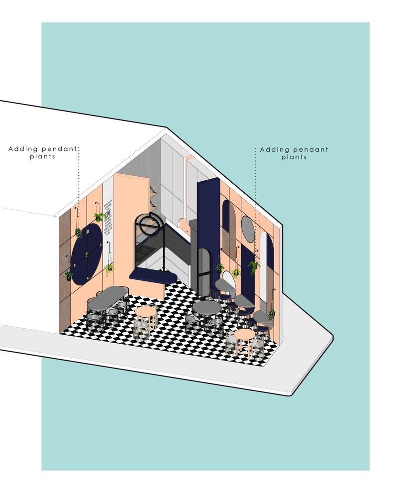 picture no. 10 of Zaman Cafe project, designed by Mohammad Reza Kohzadi