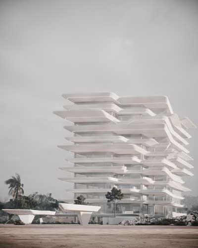 Fluid Beach Tower