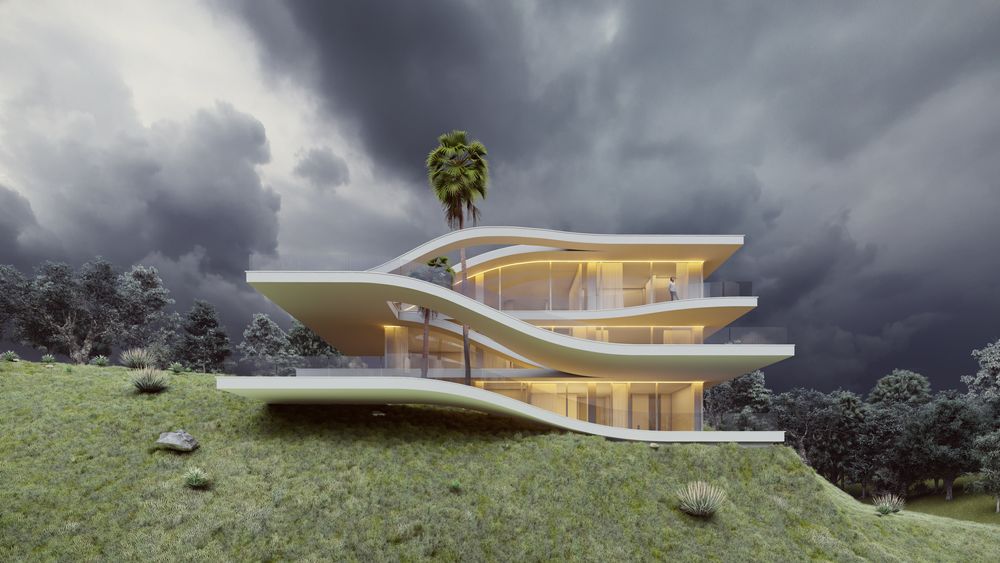 picture no. 13 of Hanooz Villa project, designed by Mohammad Reza Kohzadi