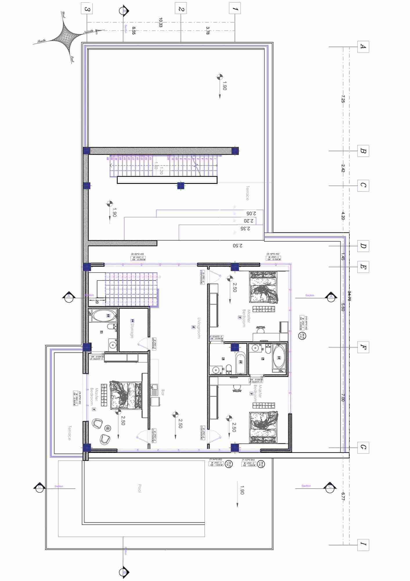 picture no. 25 of Horizontal Villa project, designed by Mohammad Reza Kohzadi