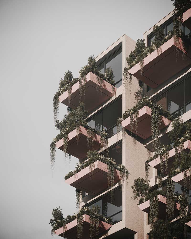 picture no. 7 of Hyrcanian Tower project, designed by Mohammad Reza Kohzadi