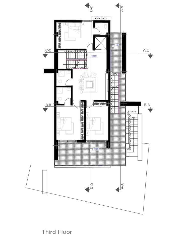 picture no. 24 of Larsanvar Shahrak project, designed by Mohammad Reza Kohzadi
