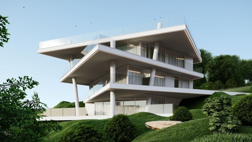 Details and images of Layers Villa , Villa architecture project, which is In progress. design and development in 2021 by MRK Office.