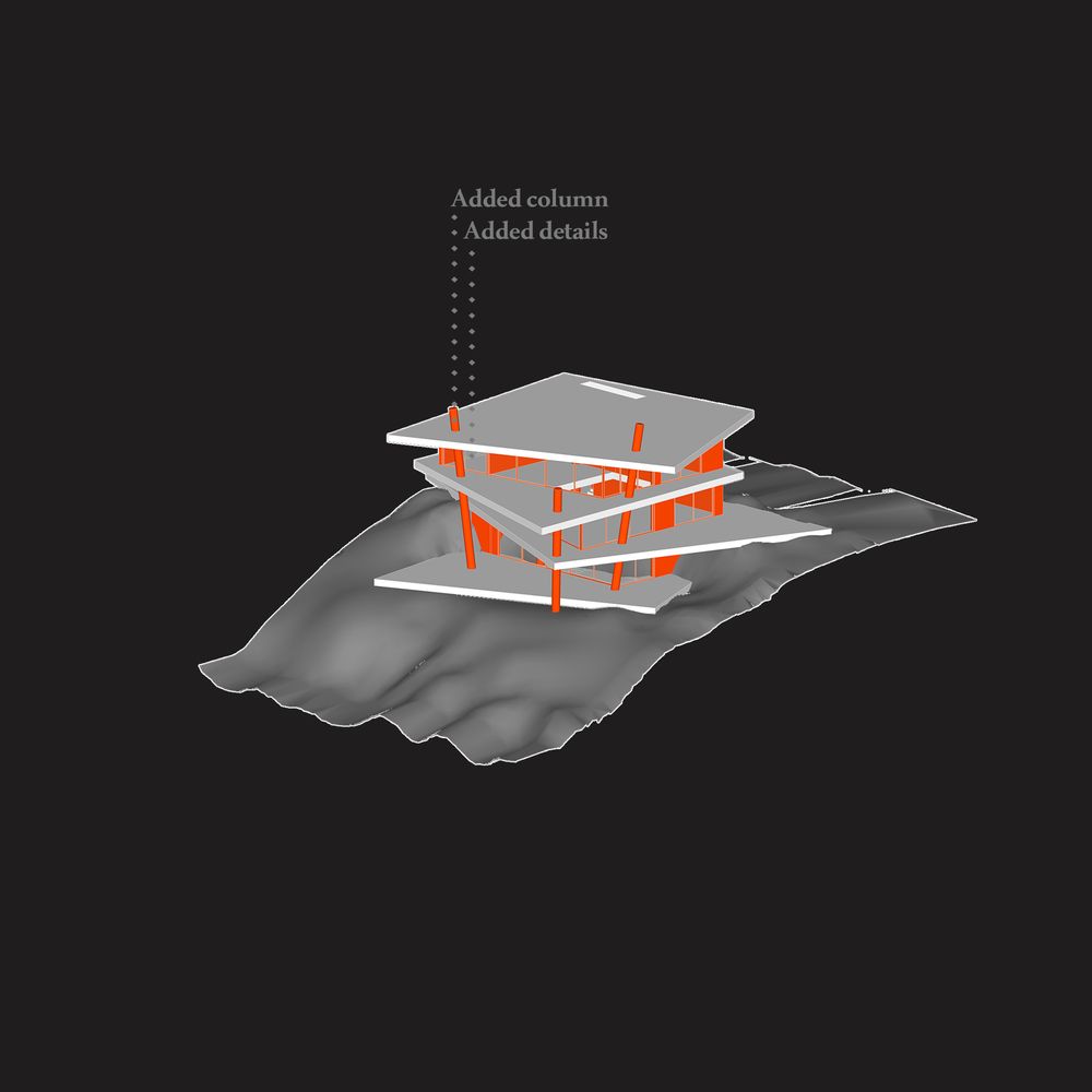 picture no. 7 of Layers Villa project, designed by Mohammad Reza Kohzadi