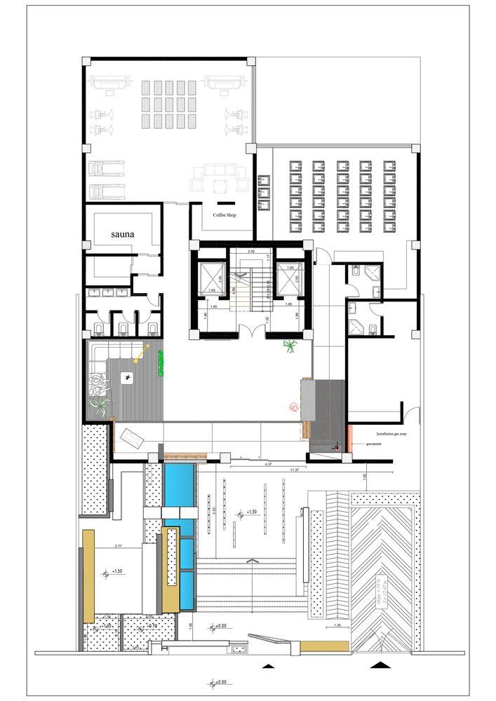 picture no. 35 of Lines Residential Complex project, designed by Mohammad Reza Kohzadi