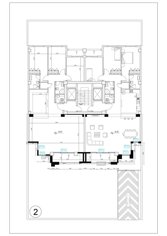 picture no. 37 of Lines Residential Complex project, designed by Mohammad Reza Kohzadi