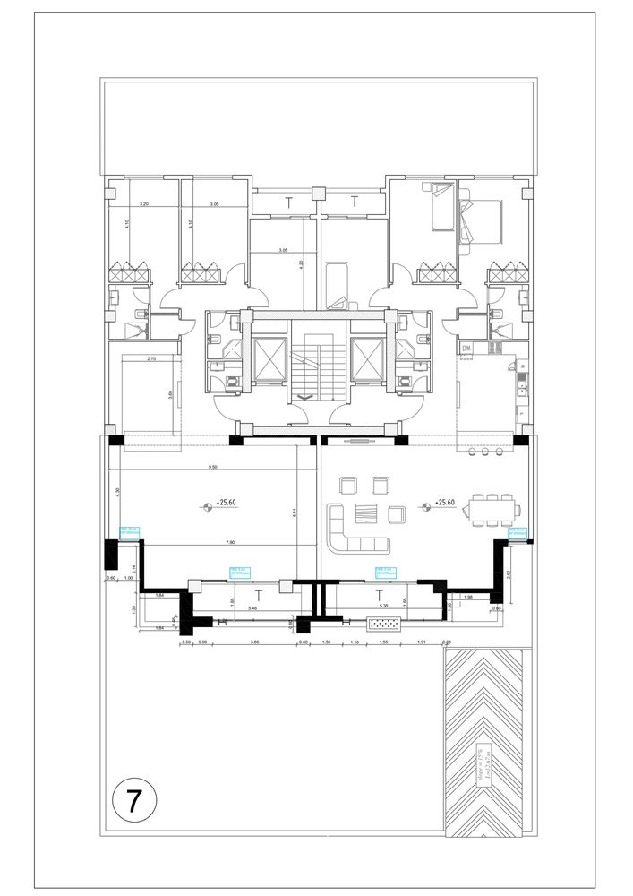 picture no. 41 of Lines Residential Complex project, designed by Mohammad Reza Kohzadi