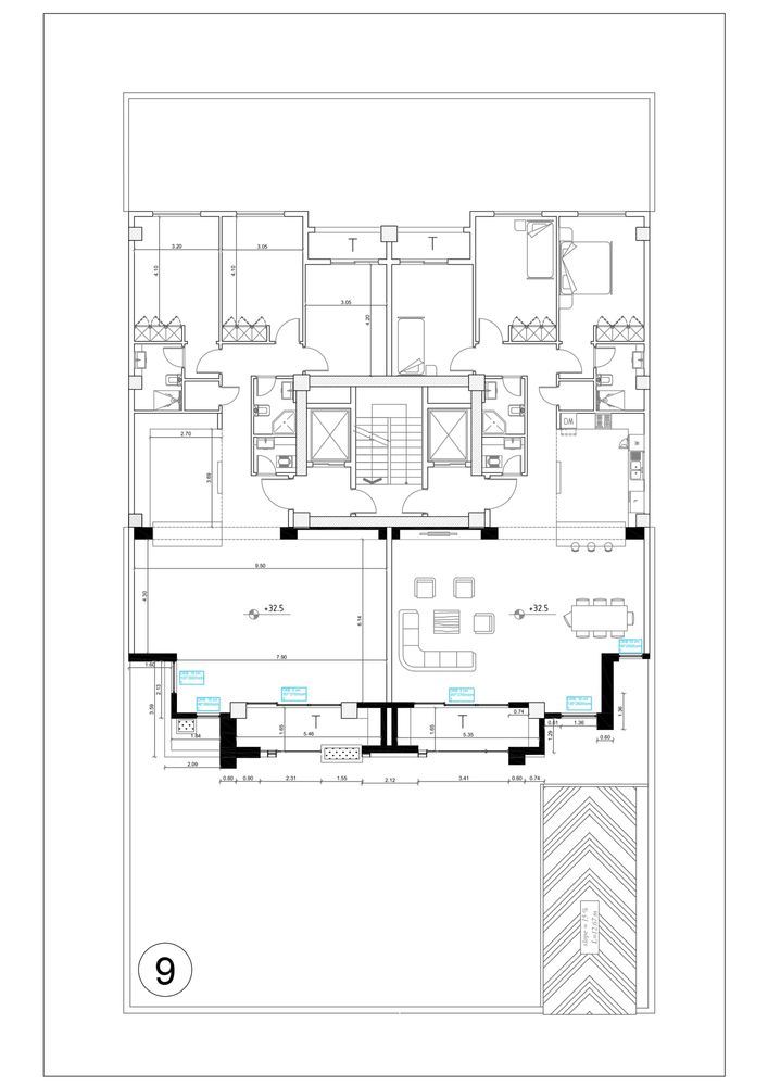picture no. 43 of Lines Residential Complex project, designed by Mohammad Reza Kohzadi