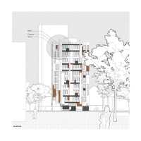 thumbnail of picture no. 11 of Lines Residential Complex project, designed by Mohammad Reza Kohzadi