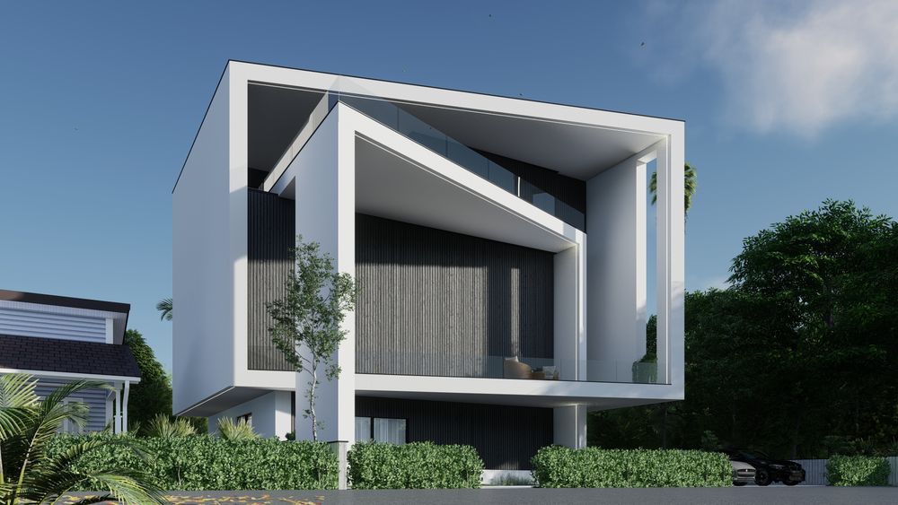 Details and images of Merge Villa , Villa architecture project, which is Concept. design and development in 2020 by MRK Office.