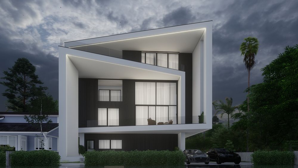 picture no. 12 of Merge Villa project, designed by Mohammad Reza Kohzadi