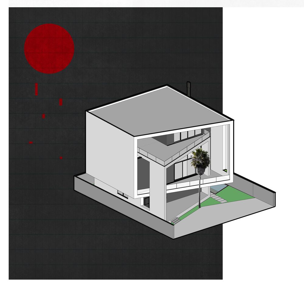 picture no. 9 of Merge Villa project, designed by Mohammad Reza Kohzadi