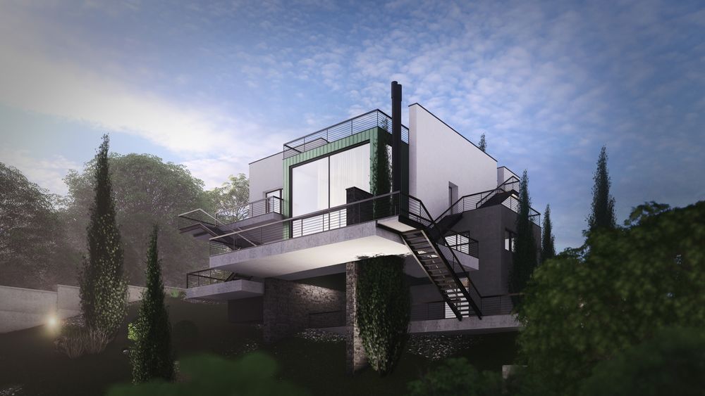 picture no. 18 of Mirdamad Villa project, designed by Mohammad Reza Kohzadi