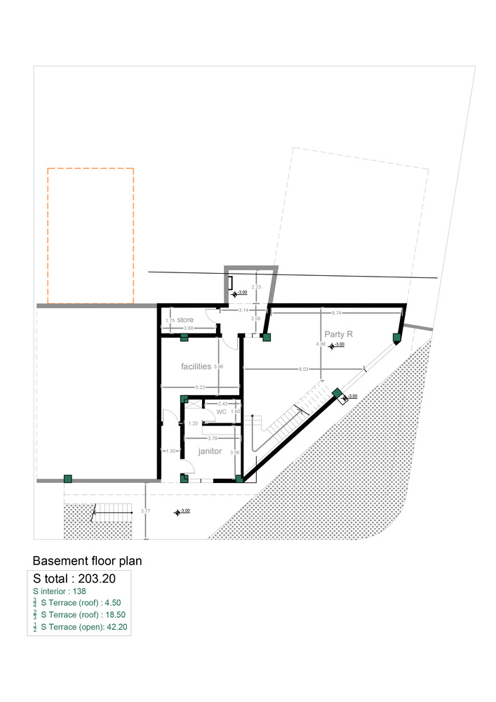 picture no. 15 of Nabsh Villa project, designed by Mohammad Reza Kohzadi