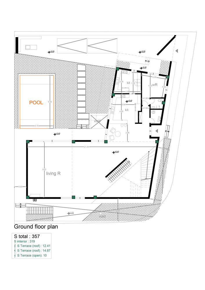 picture no. 16 of Nabsh Villa project, designed by Mohammad Reza Kohzadi