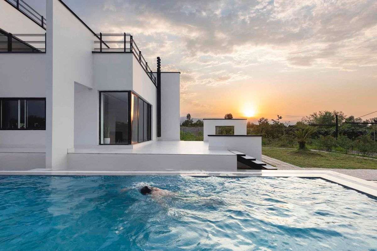 picture no. 3 of Rostam White villa project, designed by Mohammad Reza Kohzadi