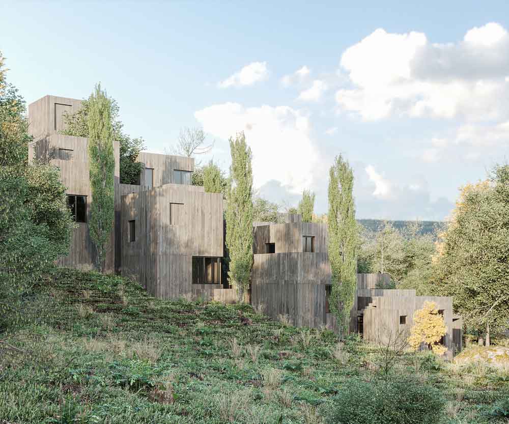 picture no. 12 of Sepidar Residential Complex project, designed by Mohammad Reza Kohzadi