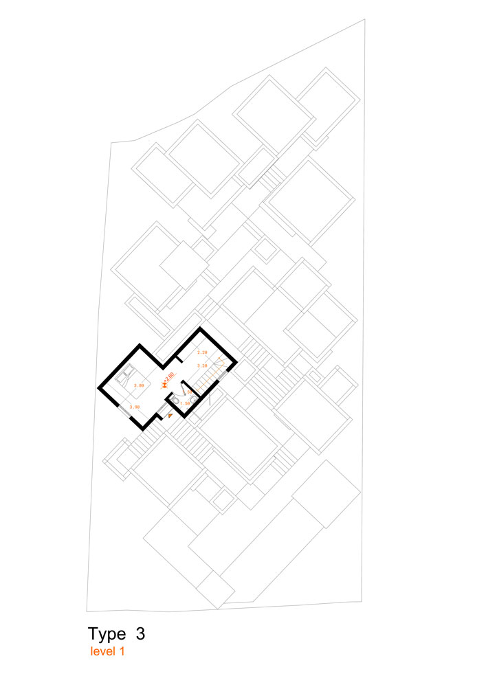 picture no. 14 of Sepidar Residential Complex project, designed by Mohammad Reza Kohzadi
