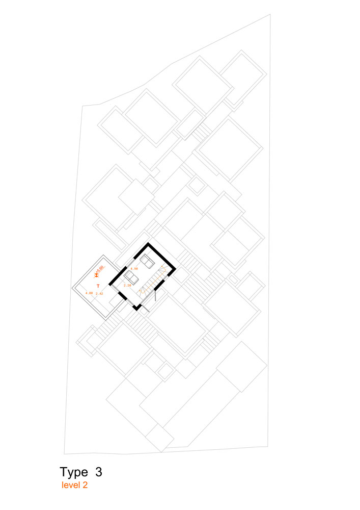 picture no. 16 of Sepidar Residential Complex project, designed by Mohammad Reza Kohzadi
