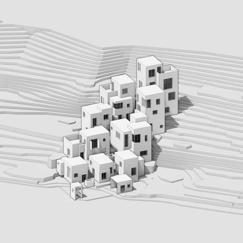 picture no. 7 of Sepidar Residential Complex project, designed by Mohammad Reza Kohzadi