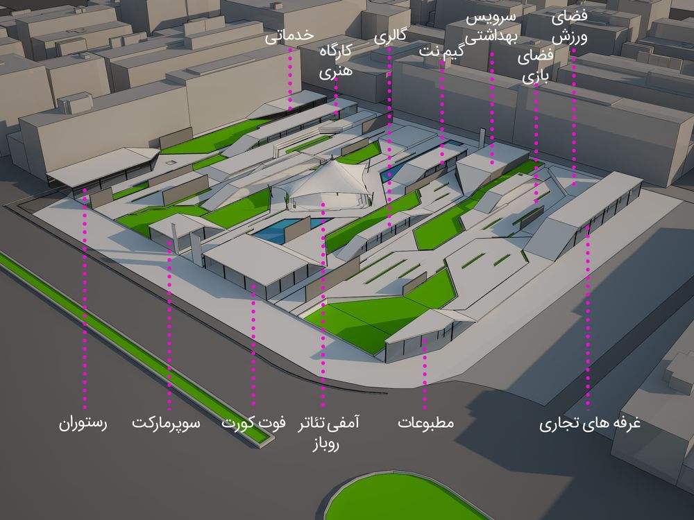 picture no. 30 of Shahsavar Park project, designed by Mohammad Reza Kohzadi