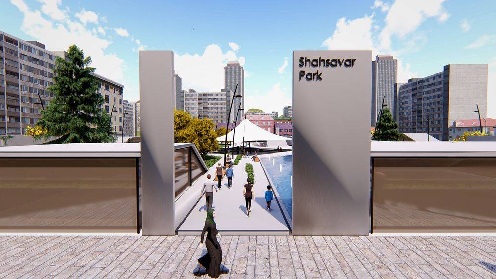 picture no. 41 of Shahsavar Park project, designed by Mohammad Reza Kohzadi