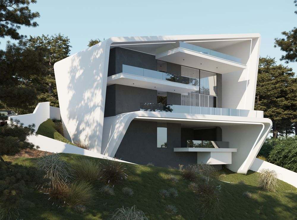 picture no. 11 of Shell Villa project, designed by Mohammad Reza Kohzadi