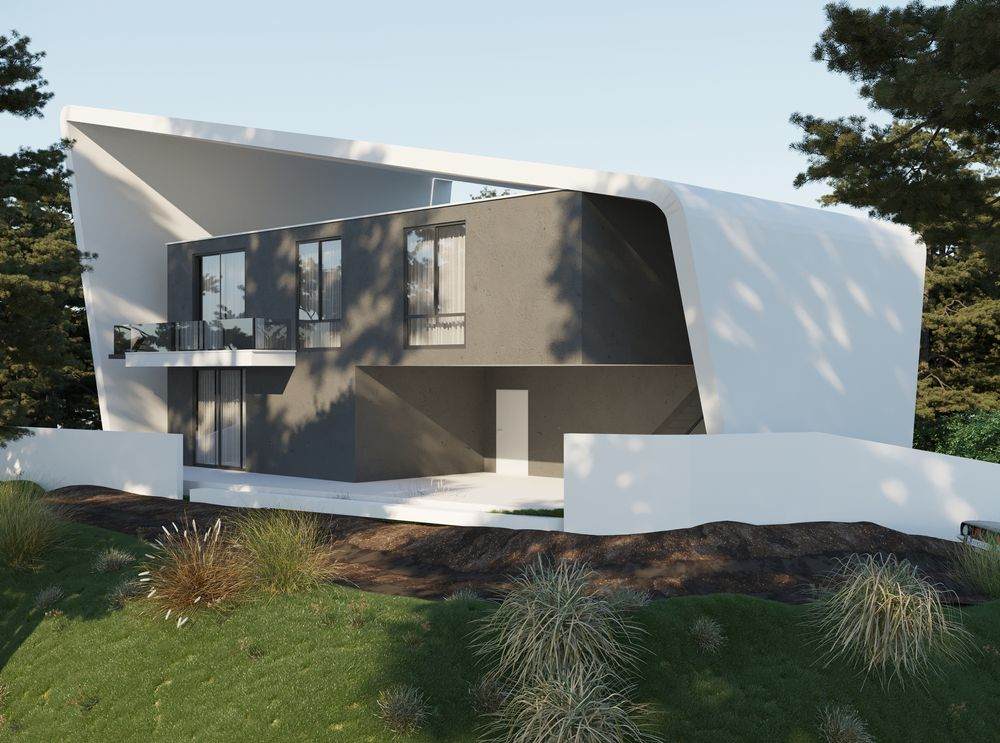 picture no. 13 of Shell Villa project, designed by Mohammad Reza Kohzadi