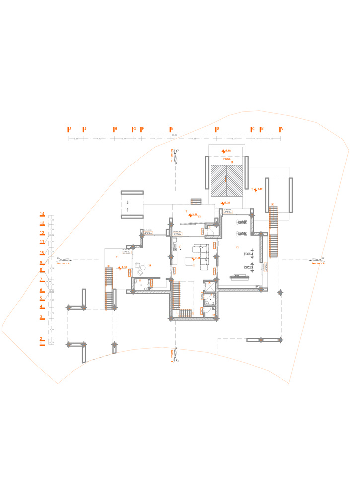 picture no. 22 of Taghan Villa project, designed by Mohammad Reza Kohzadi