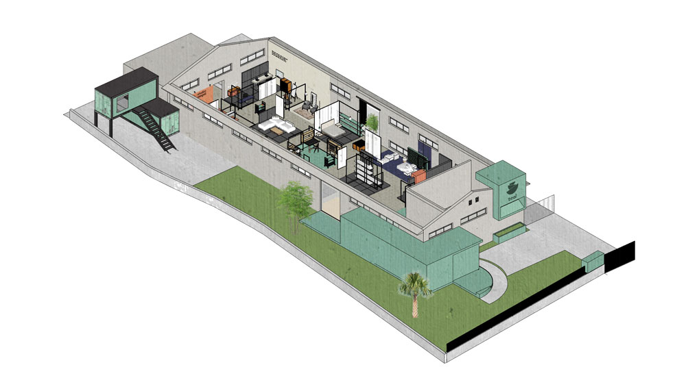 picture no. 4 of Teal Platform project, designed by Mohammad Reza Kohzadi