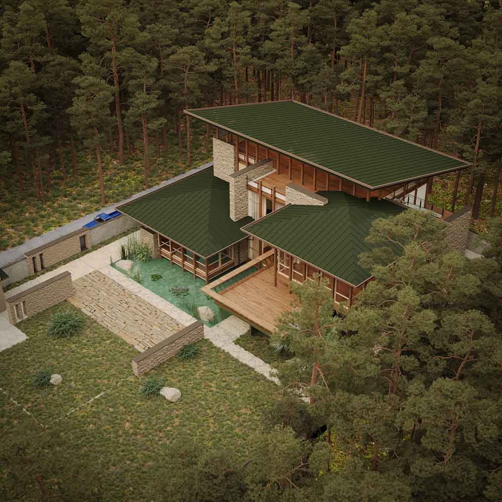 picture no. 13 of Telar House project, designed by Mohammad Reza Kohzadi