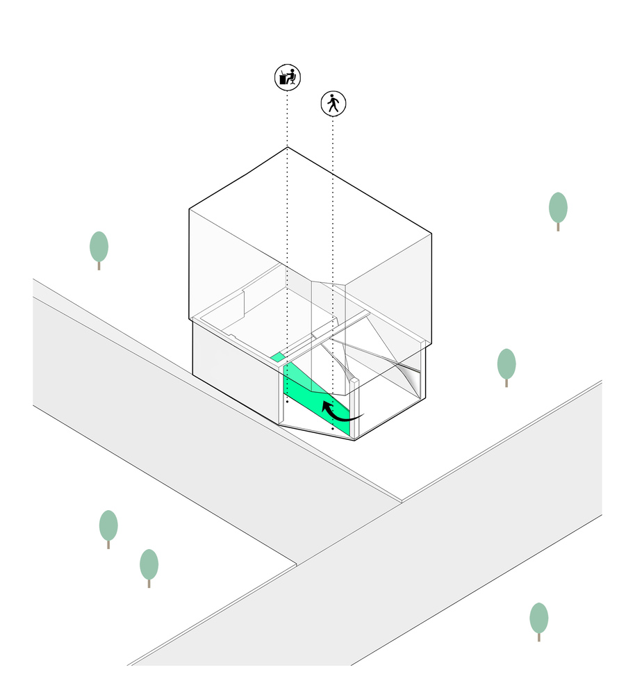 picture no. 6 of Terrace real estate project, designed by Mohammad Reza Kohzadi