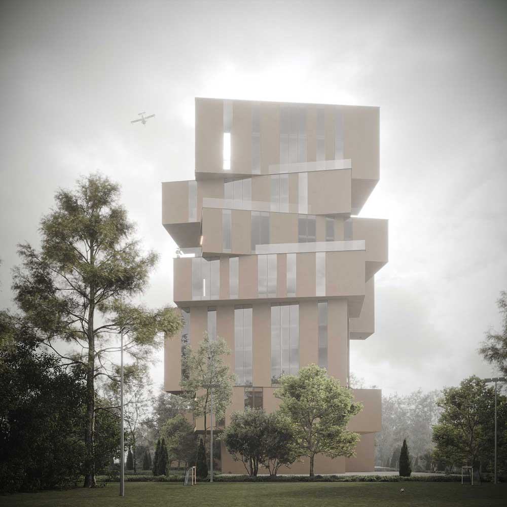 picture no. 13 of Tooska VillaBox project, designed by Mohammad Reza Kohzadi