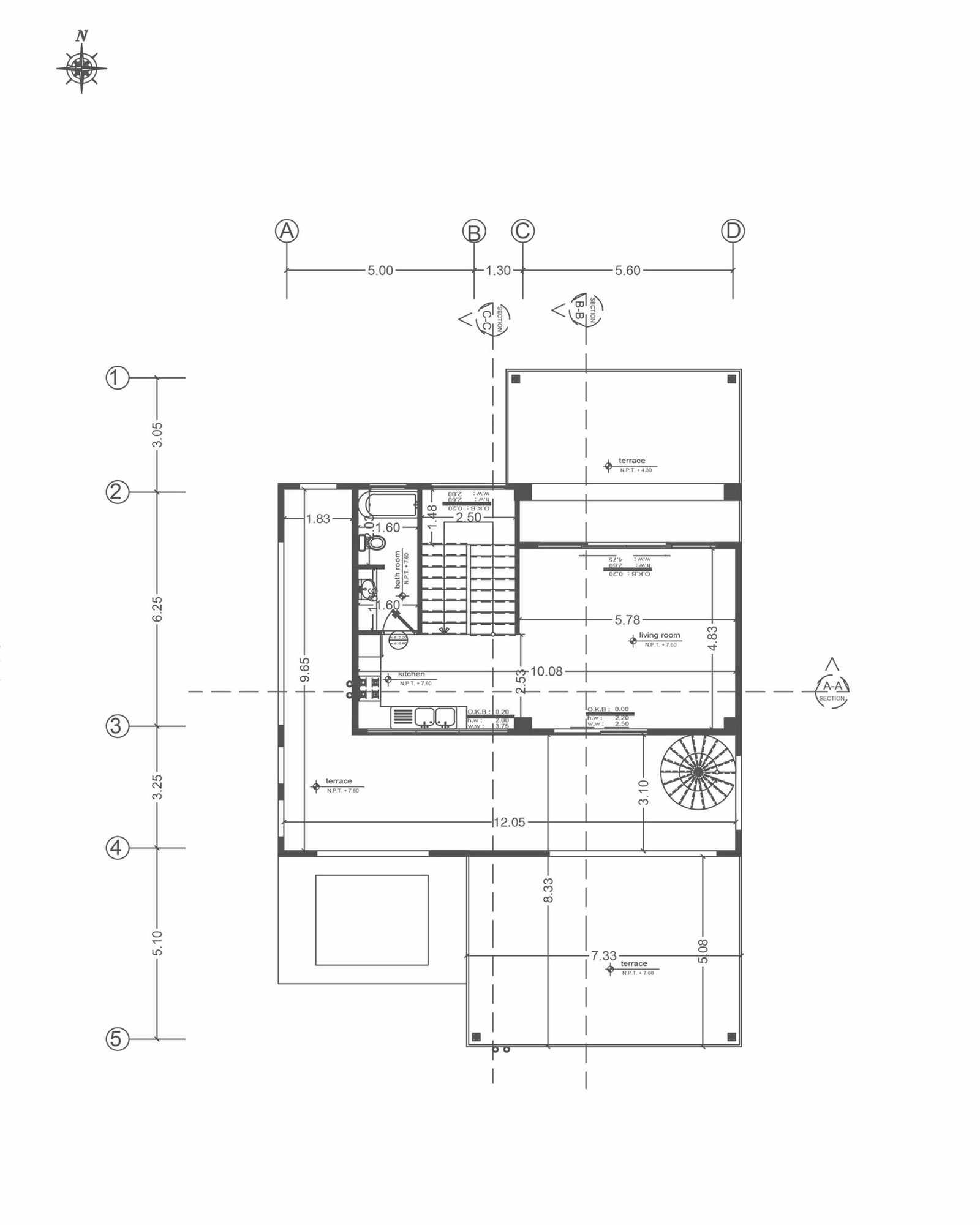 picture no. 25 of Tooska Villa project, designed by Mohammad Reza Kohzadi